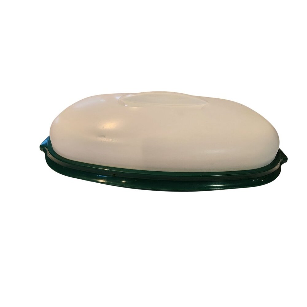 Tupperware Microwave Steamer Bowl With Lid & Strainer Insert
